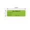 Nevs CALL RESULTS Film shown to/Ext#/RAD Intls/Time1"x2-15/16" Fl.Gr. w/blk L-0504 - alternate 2